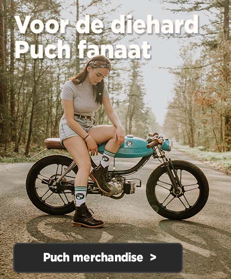 Puch fan merchandise van Puchshop