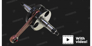 Erläuterung altes und neues Modell Motorblock E50 (Kurbelwelle) + Video