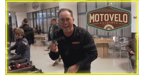 Zoveel bromfietsen en liefhebbers bij elkaar! Motovelo Rosmalen 2023