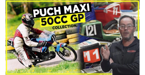50cc Puch GRAND PRIX racer VERZAMELING