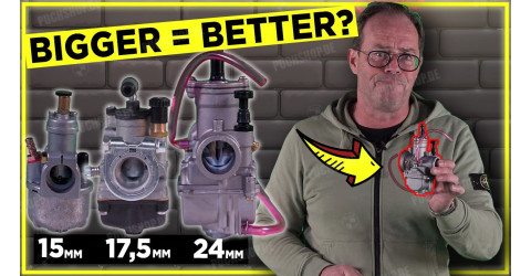 Puch tuning! Which carburetor for 50cc, 70cc and 74cc cylinders?