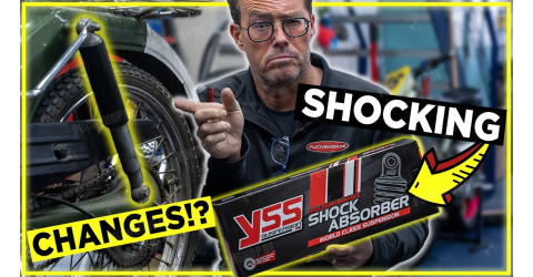 Puch Maxi S shock absorber replacement