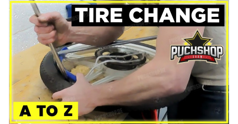 The best way to replace the tires and tubes of your moped