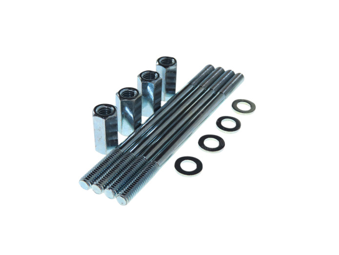 Stud cylinder M6x103mm with 3D nuts set 