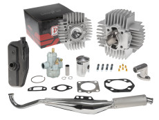 Cylinder 50cc OM PSR 6-port set + Bing 15mm, exhaust and airbox stock