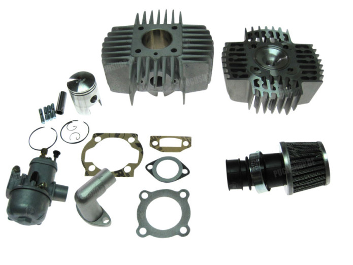 Cilinder 50cc NM Airsal snel T6 set Bing 15mm Puch Maxi X30