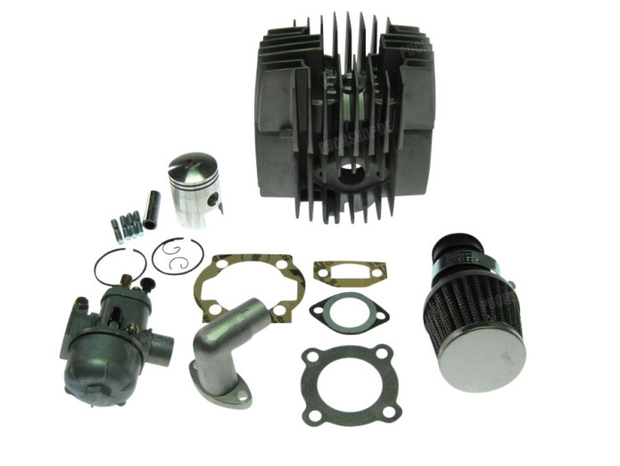 Cylinder 50cc OM Airsal fast T6 set Bing 15mm Puch Maxi, X30