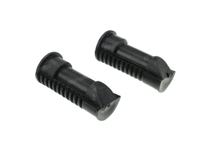 Fußrastengummi's Puch Maxi Schwarz Schmall