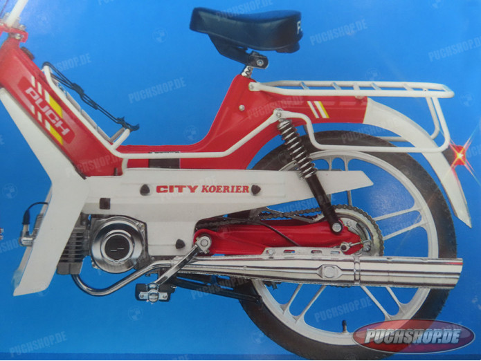 Gepäckträger Puch Maxi S Heckträger Chrom Sport-MKII usw