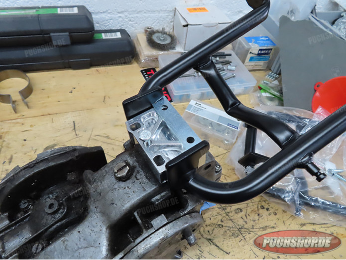 Centerstand Puch Maxi S / N / K mounting block black