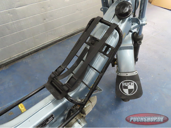 Luggage carrier lashing straps as original Puch