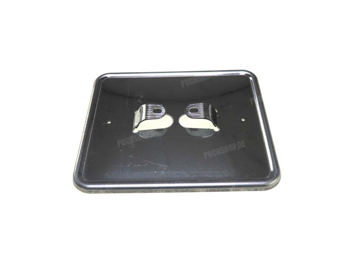 Licence plate holder Holland square chrome steel