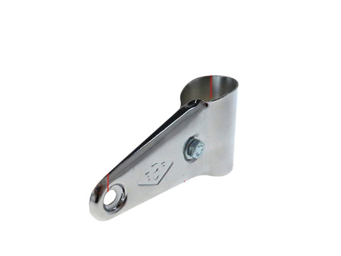 Headlight bracket 28mm set universal blanco