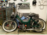 Voetsteun Puch Maxi / E50 Highway step chopper zwart