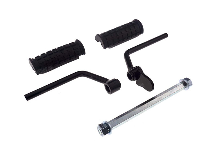 Footrest Puch Maxi S / 2-speed black