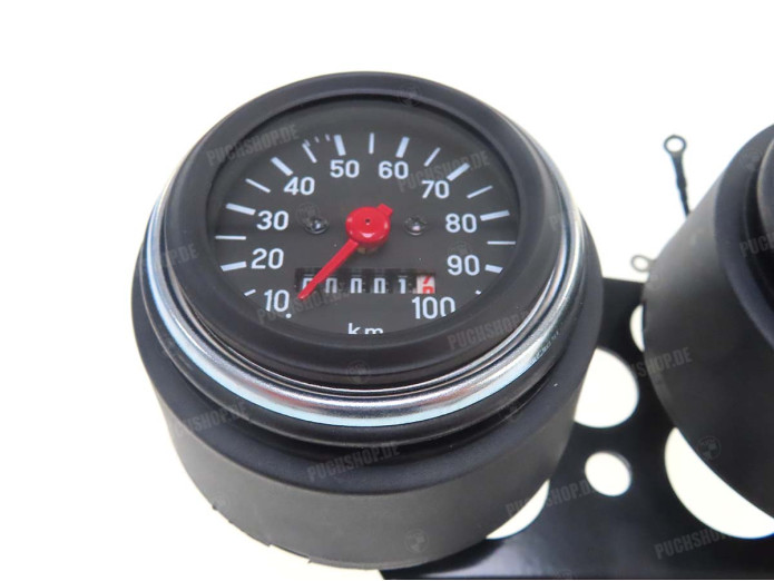 Teller cockpit Puch Monza / M50 compleet met toeren / kilometer teller