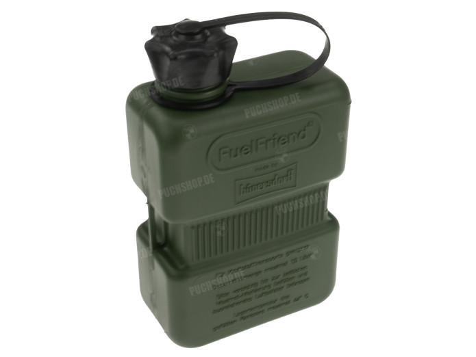 Bagagedrager houder met jerrycan Puch Maxi N / K groen