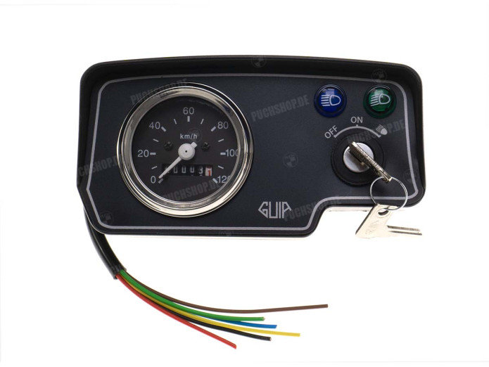 Teller kilometer cockpit 80’s GUIA 120 km/h universeel