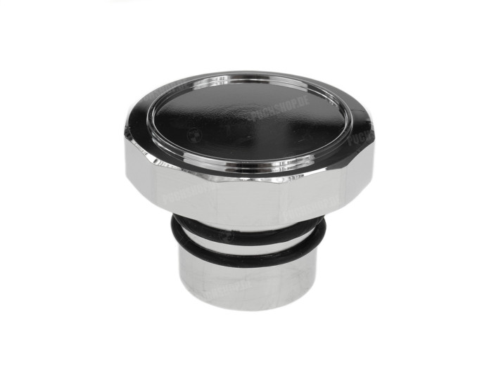Puch Maxi fuel cap Aluminium polished