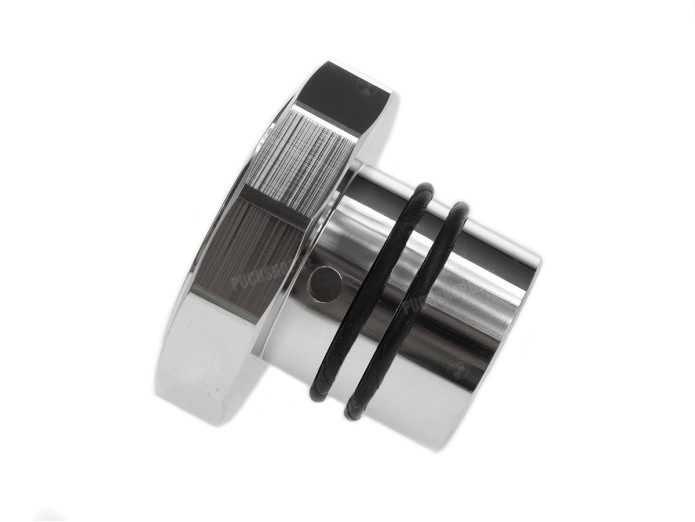 Puch Maxi fuel cap Aluminium polished