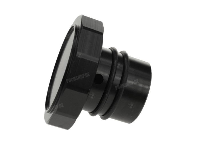 Puch Maxi fuel cap Aluminium black