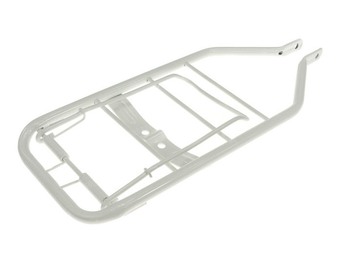 Gepäckträger Heckträger Puch Maxi S Glanz Weiss