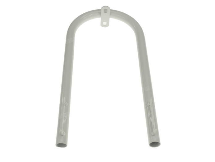 Gabel Schutzblechbogen Stabilisator Puch Maxi wie Original Neues Modell / EBR Glanz Weiss