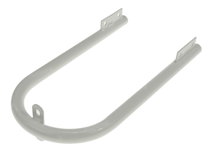 Gabel Schutzblechbogen Stabilisator Puch Maxi wie Original Neues Modell / EBR Glanz Weiss