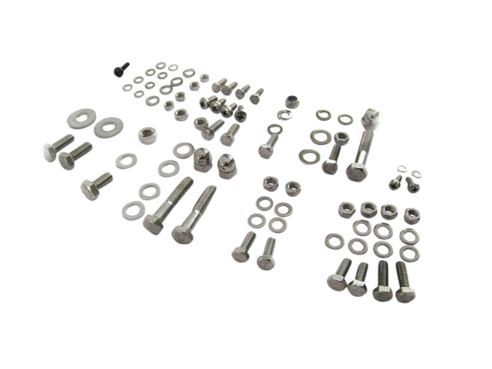 Bolt and nut set Puch Maxi N / K stainless steel