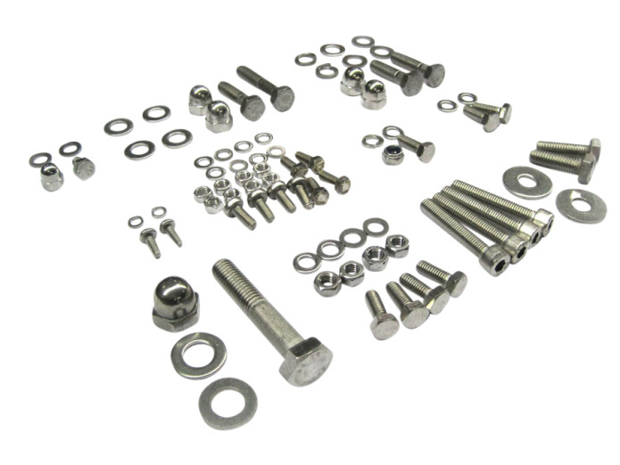 Bolt and nut set Puch Maxi S stainless steel