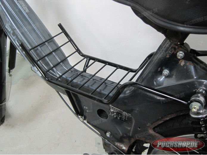 Bagagedrager tank Puch Maxi S frame beugel zwart MLM 