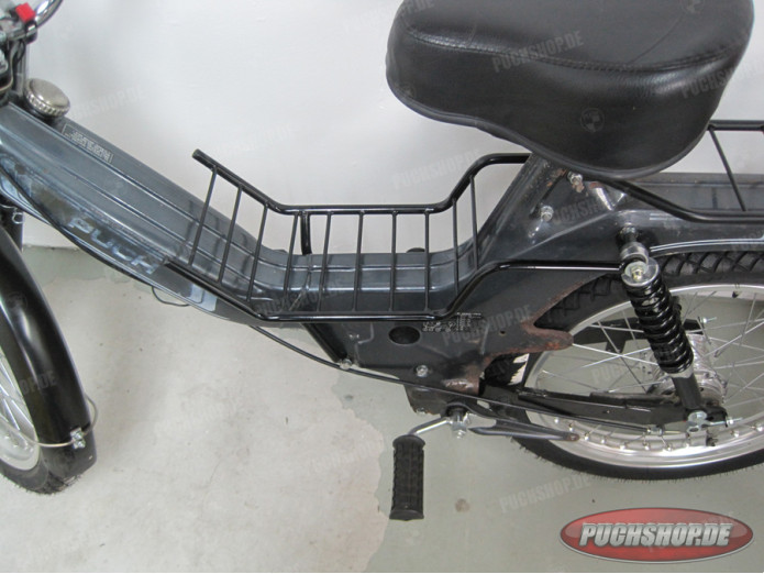 Bagagedrager tank Puch Maxi S frame beugel zwart MLM 