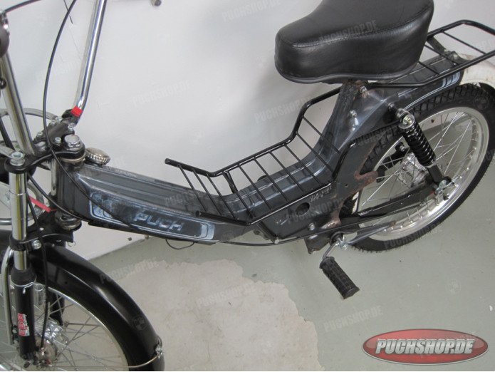 Bagagedrager tank Puch Maxi S frame beugel zwart MLM 