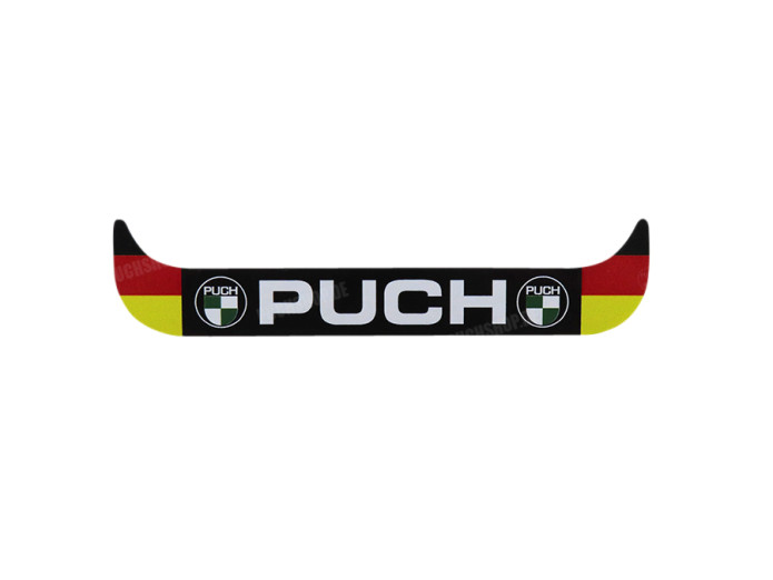 Licence plate holder-sticker black with German flag Germany!