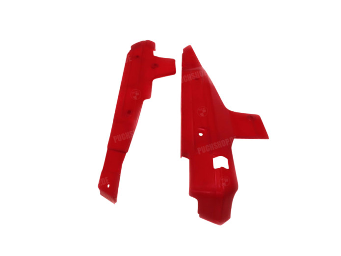 Side cover set Puch Maxi S red