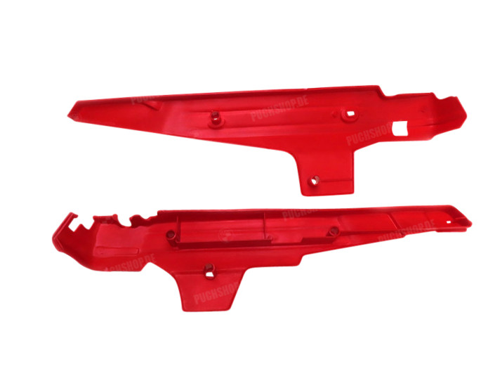Side cover set Puch Maxi S red