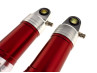 Schokbreker set 280mm sport hydraulisch / lucht rood