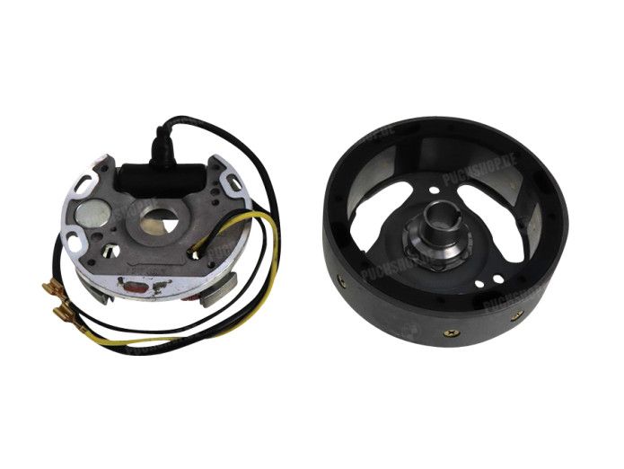 Zündung Modell Bosch Rechts 6V 17W mit Polrad Puch Maxi E50