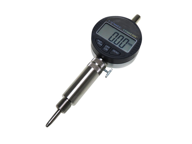 Micrometer M14x1.25 met digitale wijzerplaat BDP-instel meter / ontstekingsregelaar