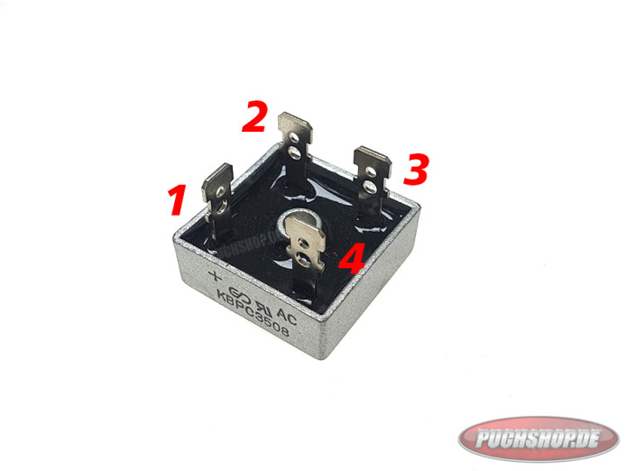 Rectifier universal (AC > DC) LED on Puch KBPC3508