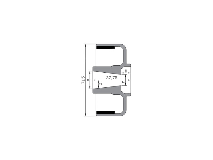 Zündung HPI 210 (2-Ten) Rotor Polrad / Schwungrad