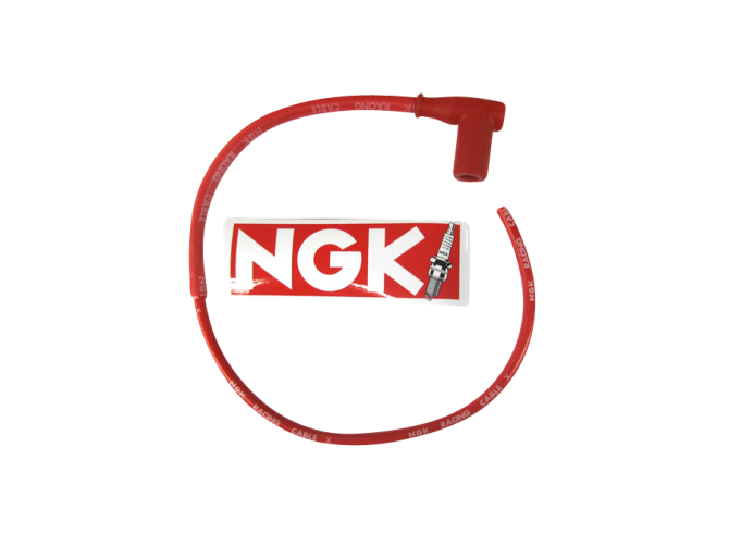 Bougiekabel NGK CR-4 racing met bougiedop