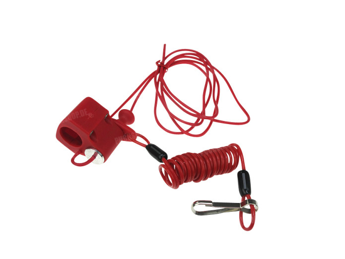 Schalter Motor Killswitch Lenkermontage Luxusversion Rot 