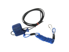 Schakelaar motor killswitch stuur montage luxe blauw