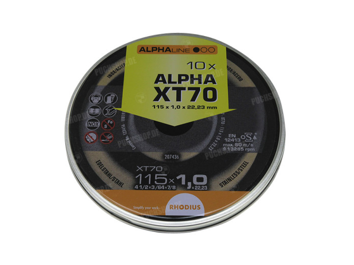 Schleifgeraet Trennscheibe 115x1mm (10 Stück)