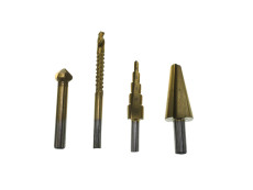 Metal drills set HSS 4-pieces