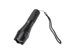 Flashlight LED COB 5 watt black