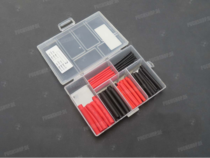 Electric cable heatshrink assortment set 60-pieces