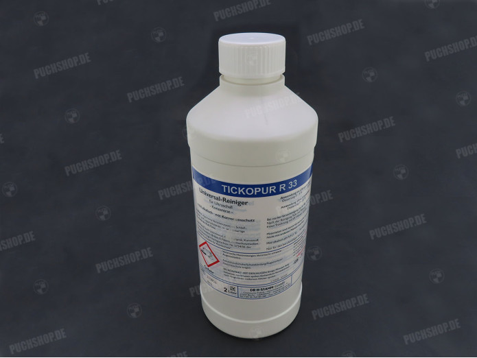 Ultrasonic-Reiniger Reinigungsflüssigkeit Tickopur R33 2 Liter
