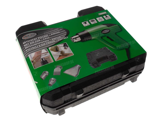 Heißluftpistole 1350 / 2000 Watt mit Zubehör